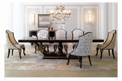 Ekar Furniture Offer french louis style leather dining chair
