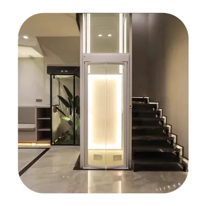 4-5 People Elevator Traction Villa Household Small Sightseeing Elevator