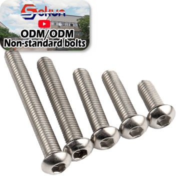 ISO 7380 Button Head Hex Socket Allen Screws: Versatile Forging Bolts for Diverse Applications