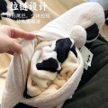 Il cuscino soffice di Panda Warm Blanket Kandy