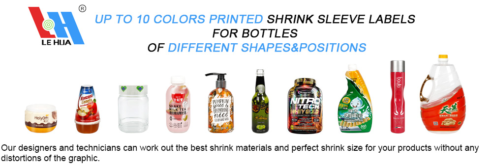 shrink wrap label for bottle