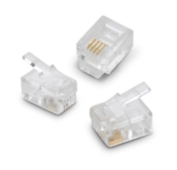 Telephone plug 6P4C 3U Unshielded 48 port fiber optic patch panel