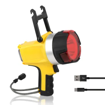 Marine Diving LED Search Lights: Waterproof, Rechargeable, and Ideal for Boats
