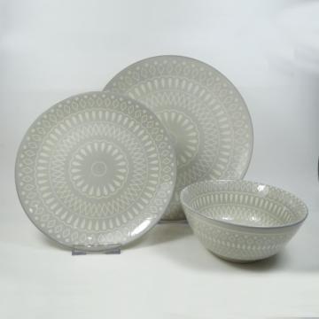 Pad Printing Stoneware Dinnerware