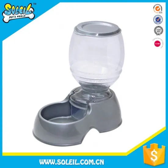 2016 Latest Design PP And PE Plastic Automatic Pet Food Water Dispenser