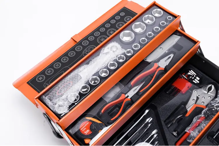 85 Pc Combination wrench Repair Hand Tools Set