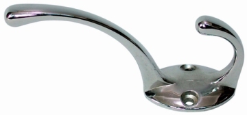 Zinc Alloy Double Hook Coat Hanger (SW-027)