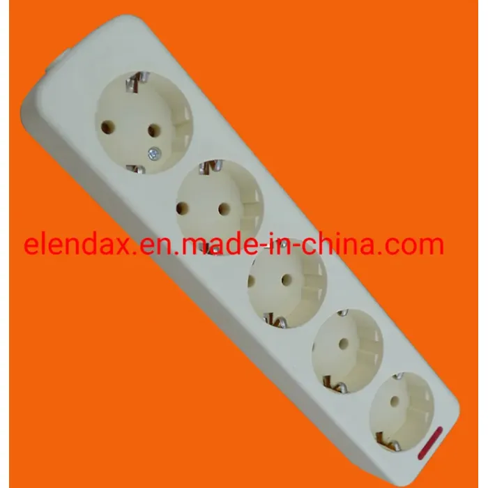 4-контактная удлинительная розетка европейского типа E5004E