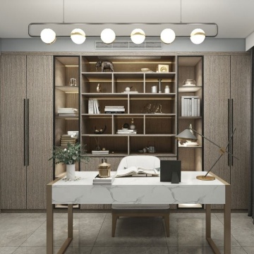 Customized Solid Wood Antique Bookshelf Home Furniture