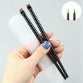 Black Eyebrow Brushes Makeup Flat Brow Cosmetic Brush