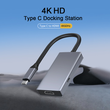 Type-C σε HDMI Hubs Docking Station 2 Port