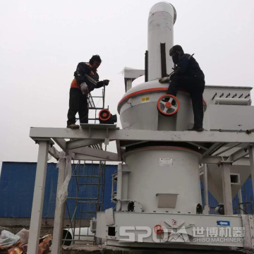 European Style Raymond Type Powder Grinding Mill and Automatic Mineral Powder Grinder Machine