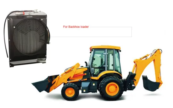 Aluminium Plate Bar Heat Exchanger for Backhoe Loader