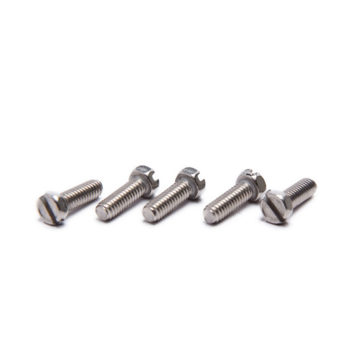 Metric Slotted Hex Head Screws