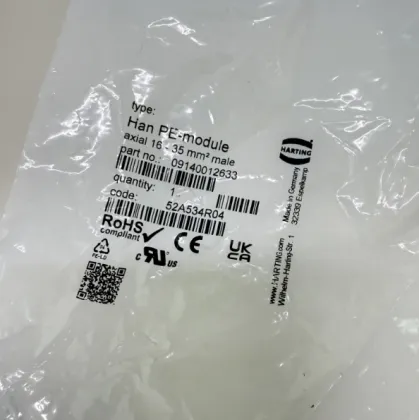 HARTING 19200031645 Han 3A-HAE-M25 Side Entry Housing