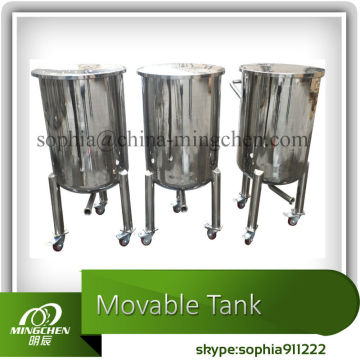 high quality movable lotion shampoo open cover storage water tank
