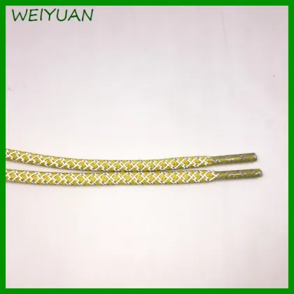 Multi-color running reflective shoe laces supplier