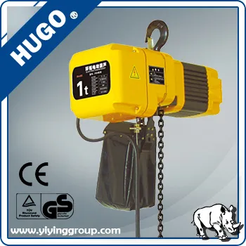 1 Maxload Brand ton chain hoist with Motor Trolley