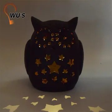 New animal model resin plastic changeable solar crackle glass ball lights