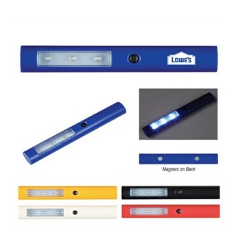 Custom Mini LED Flashlight with Magnet and Logo: Hot Sell Plastic Keychain Torch