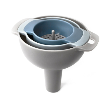 Small to Large Wide-Mouth Food-Grade Plastic Funnels for Kitchen Use: Ideal for Mason Jars, Jam, Spices, and Powders