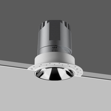 Commercial Supermarket LED Downlight: Dimmable Aluminum Ceiling Spotlight (10inch/12inch, 15w/25w)