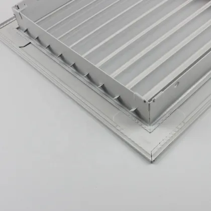 Louvered Aluminium Fixed Return Air Ceiling Grille