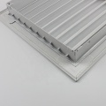 Louvered الألومنيوم الثابت عائد الهواء مصبغة