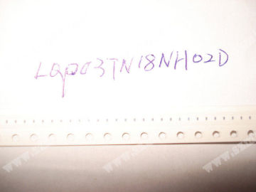 Lqp  Series 0201 18nh +/-3% 200ma Dcr .80ohm Smd Power Inductor Lqp03tn18nh02d