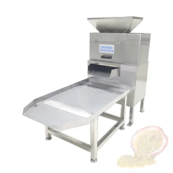 CE Approved 2024 DARIBO Peel and Juice Separated Equipment for Passion Fruits