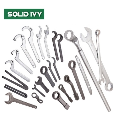 2022 Factory Top Quality Adjustable Combination Ring Slogging Hook Pipe Spanner Wrench Set