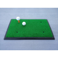 Estera de goma para columpio de golf de 4 orificios
