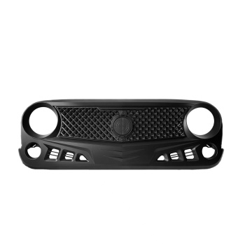 Matte Black Siege Grille for Jeep Wrangler JK 2007-2018