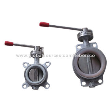 Butterfly valve, stainless steel