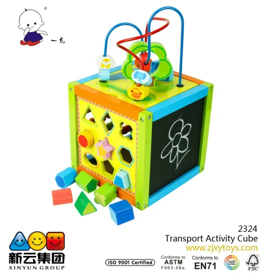5in1 Transport Activity Cube 2015 new toys