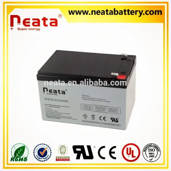 < NEATA BATTERY>Small 12 Volt Rechargeable 12v 12ah 20hr Lead Acid Battery For Electric Bike