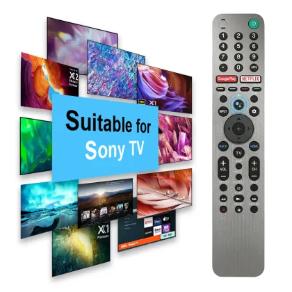 Replacement RMF-TX600U TV Voice Remote Control for Sony LCD LED Bravia OLED UHD 4K Ultra HD XBR Series