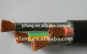VDE standard H07RN-F Flexible rubber cable