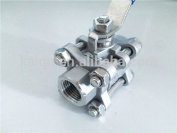 sanitary clamped ball valve
