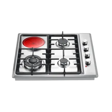 Wholesale Price for 5-Burner Built-In Gas Stove Cooktop with Glass Hob - Hot Sale Gas Cooker
