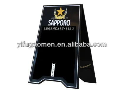 Sapporo A-frame sign/advertising