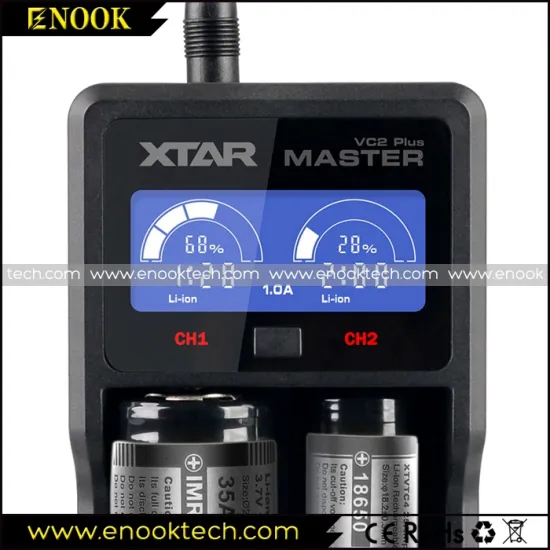 XTAR VC2 Plus USB Battery Charger
