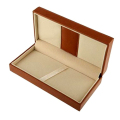 Подарочная коробка для подарка из искусственной кожи Faux Leather