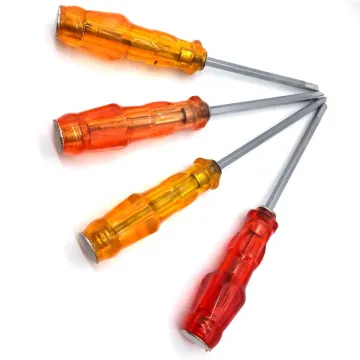 Custom Logo Transparent Handle Double Use Screwdriver
