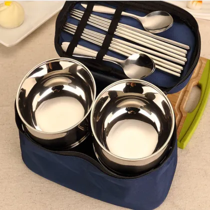 Creative Travel Portable Stainless Steel Chopsticks Set