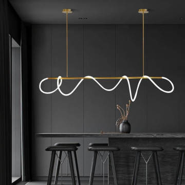 Minimalist Pendant Light Hot sale LED soft silicone pendant lamp Manufactory