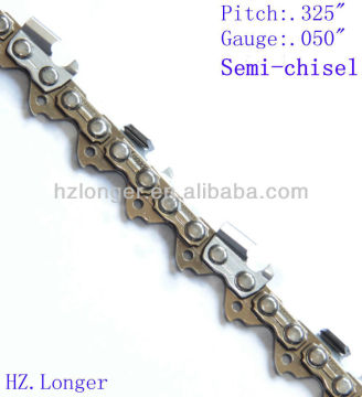 .325,050" gasoline saw chain material:SAE8660 MADE IN CHINA bar length:11"---20"semi-chisel