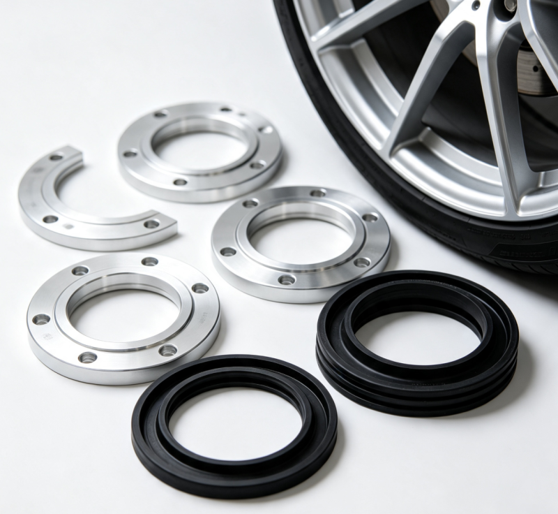 Performance Wheel Spacers And Hub Rings Kit