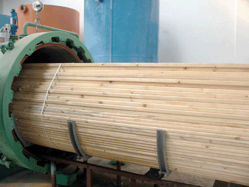 Wood Pole Impregnation Autoclave