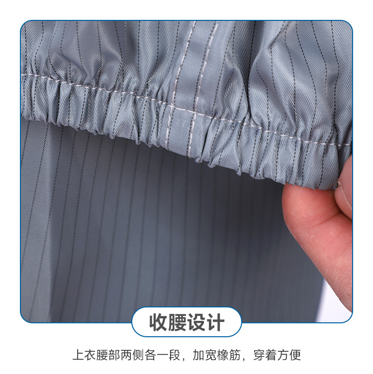 Dust-free anti-static clothing